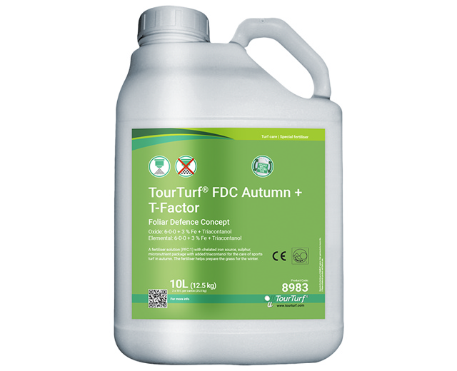 TourTurf FDC Autumn Foliar Defence Concept  6-0-0 + 3% Fe