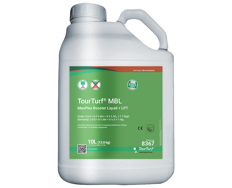 TourTurf® MBL ManPlex Booster Liquid + LPT  2-0-0 + 6% Mn