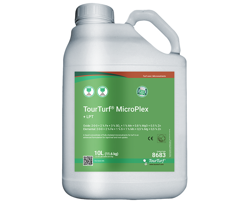 TourTurf MicroPlex + LPT  2-0-0 + 2% Cu 