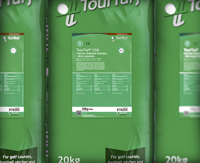 TourTurf® CSG Calcium Sulphate Granules 0-0-0 + 20% CaO (Greens Grade)