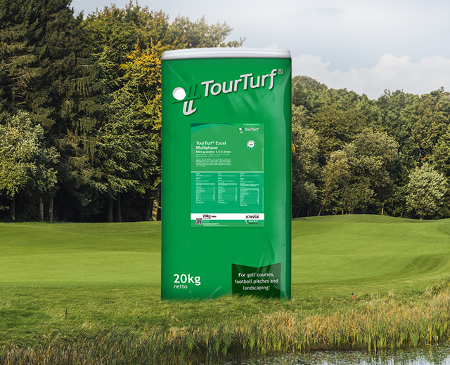 TourTurf Excel Multiphase  18-4-8 + 1% MgO (Tee Grade)