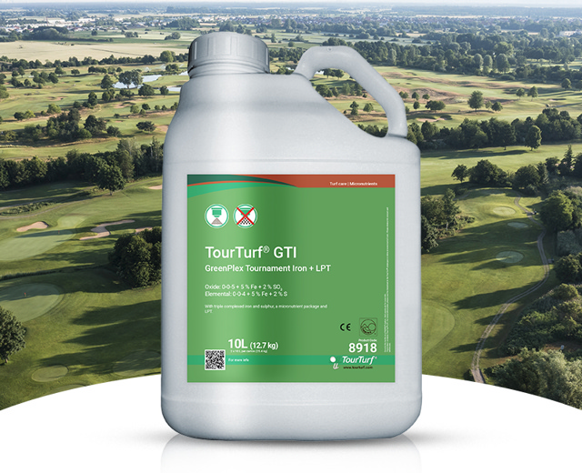 TourTurf® GTI GreenPlex Tournament Iron + LPT  0-0-5 + 5% Fe