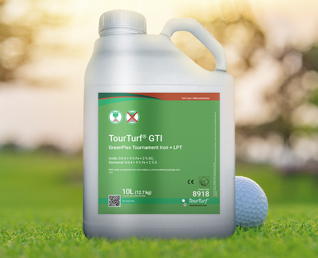 TourTurf® GTI GreenPlex Tournament Iron + LPT  0-0-5 + 5% Fe