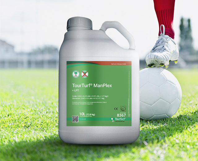 TourTurf® MBL ManPlex Booster Liquid + LPT  2-0-0 + 6% Mn