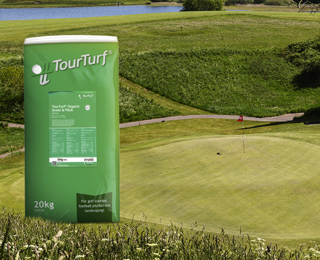 TourTurf® Organic Green & Pitch  13-3-10 + 2% MgO (Tee Grade)