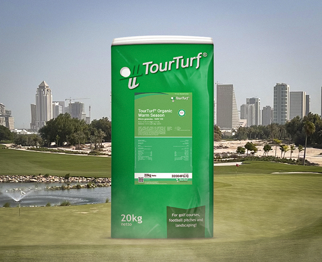 TourTurf® Organic Warm Season 1-0-25 + 8% MgO (Greens Grade)